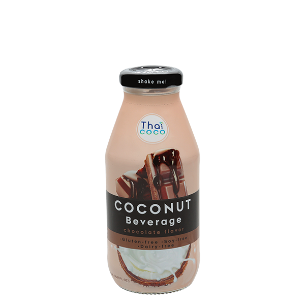 Coconut milk Beverage Chocolate flavor 280 ml.